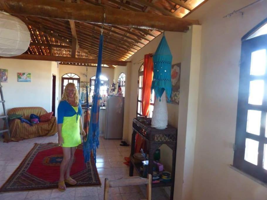 Villa Charming Blue House With Kitchen Parking And Garden Canoa Quebrada Exterior foto
