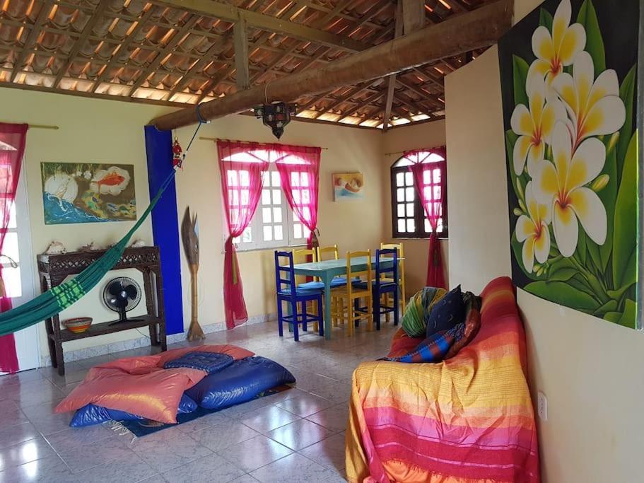 Villa Charming Blue House With Kitchen Parking And Garden Canoa Quebrada Exterior foto