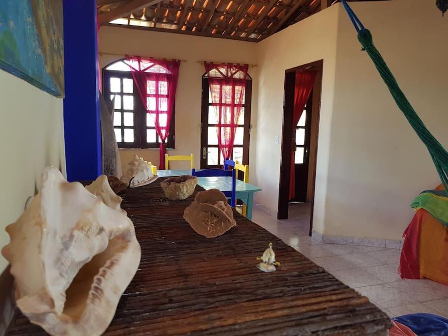 Villa Charming Blue House With Kitchen Parking And Garden Canoa Quebrada Exterior foto
