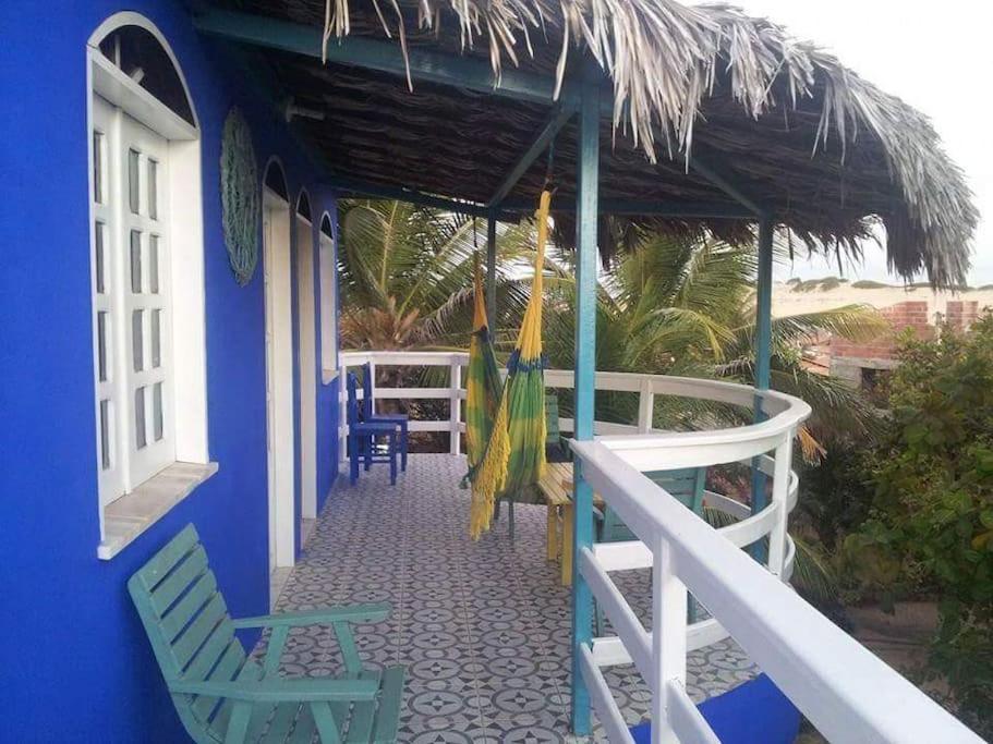 Villa Charming Blue House With Kitchen Parking And Garden Canoa Quebrada Exterior foto