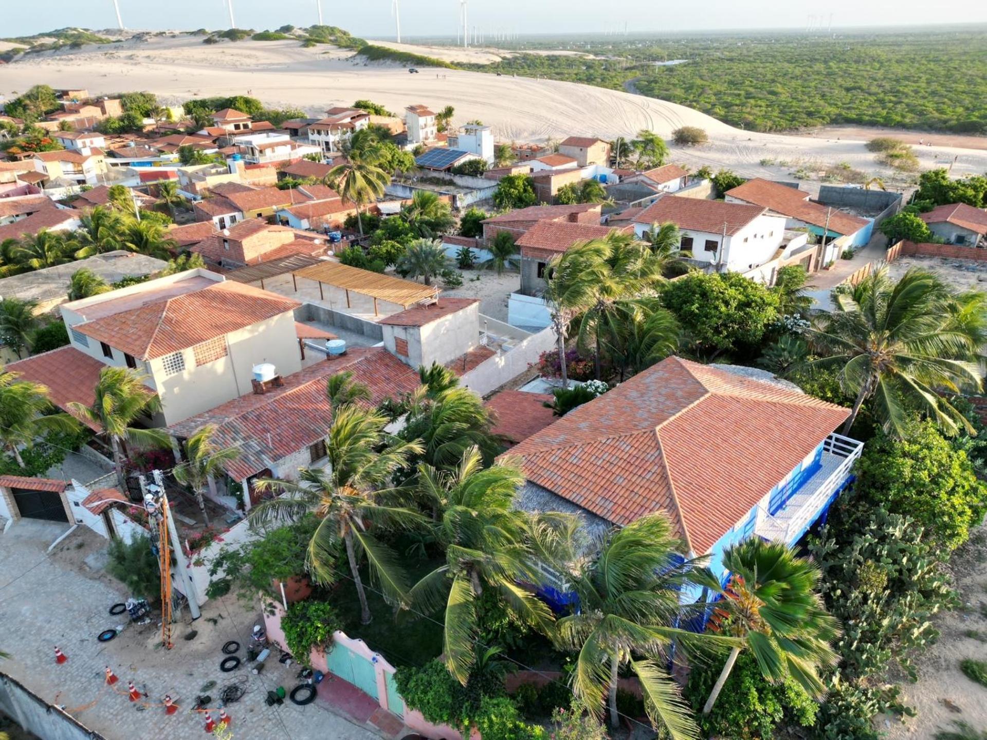 Villa Charming Blue House With Kitchen Parking And Garden Canoa Quebrada Exterior foto