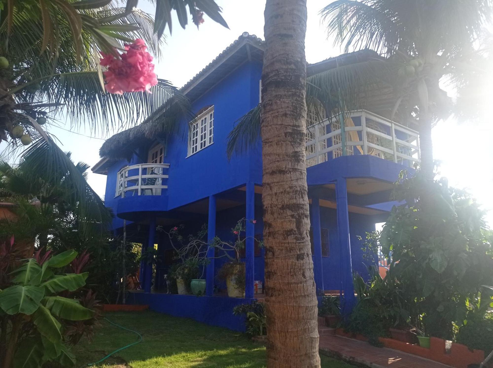 Villa Charming Blue House With Kitchen Parking And Garden Canoa Quebrada Exterior foto