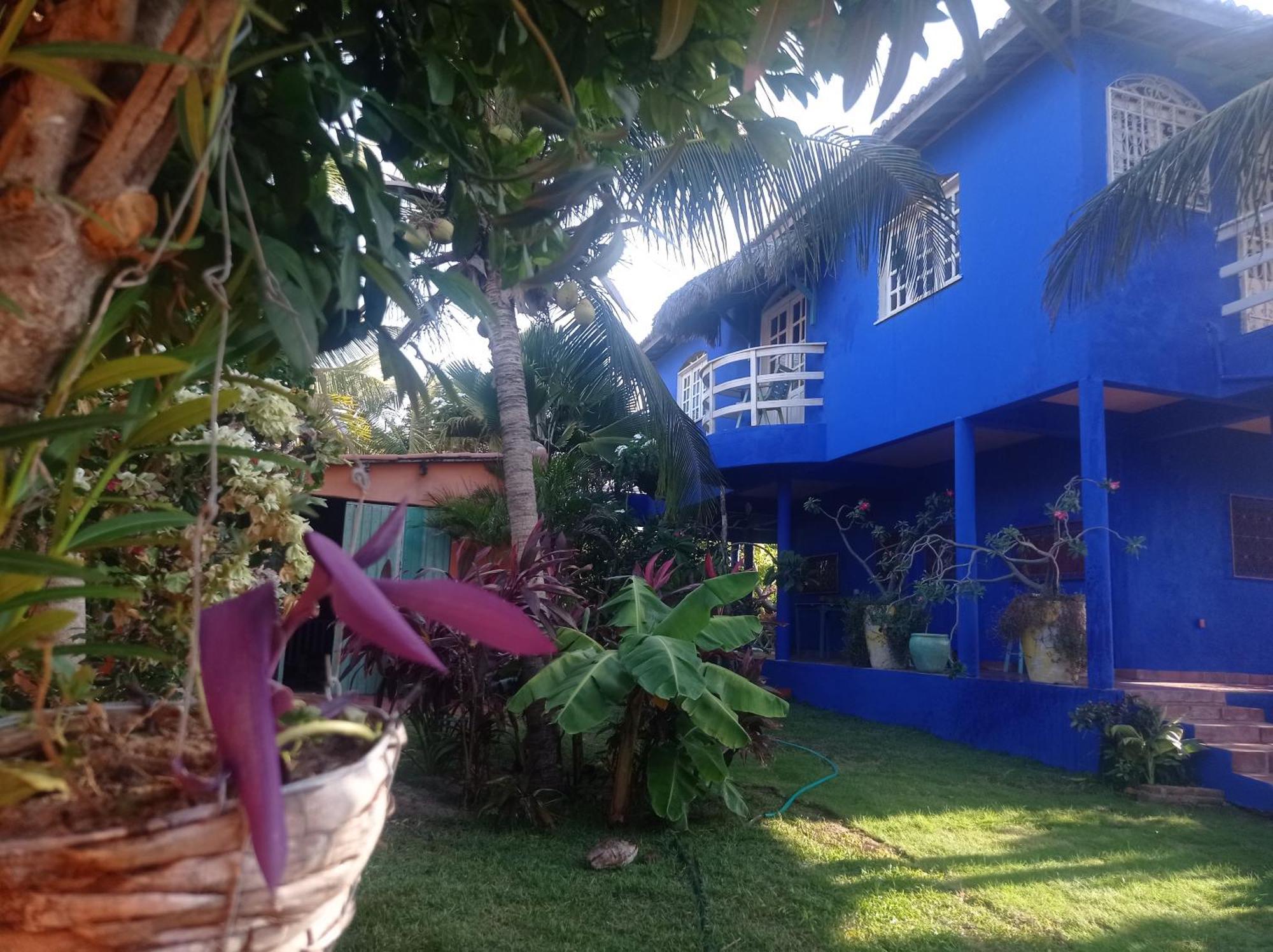 Villa Charming Blue House With Kitchen Parking And Garden Canoa Quebrada Exterior foto
