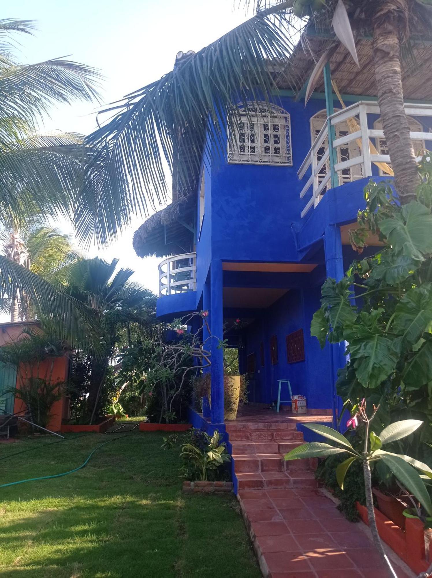 Villa Charming Blue House With Kitchen Parking And Garden Canoa Quebrada Exterior foto
